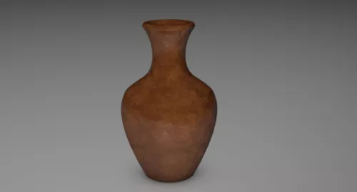 Terracotta Vase 3d model Terracotta Vase 3d model