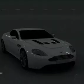 Vantage Aston Martin Car 3d model
