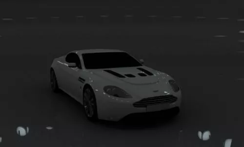 Vantage Aston Martin Car 3d model Vantage Aston Martin Car 3d model