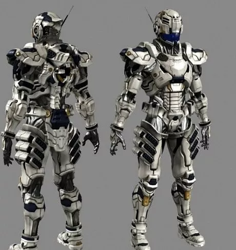Vanquish Armor 3d model Vanquish Armor 3d model