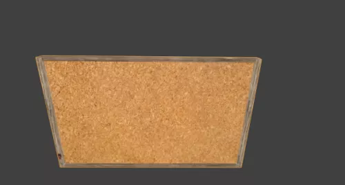 Pin Board 3d model Pin Board 3d model