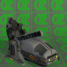 Chestburster Capsule Chair 3d model