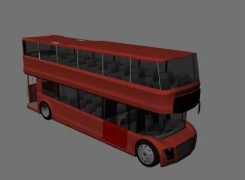 Bus Stop Heritage Style 3d model