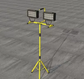 Halogen Lamp Studio 3d model