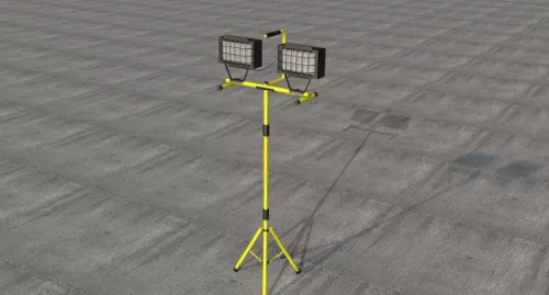 Halogen Lamp Studio 3d model Halogen Lamp Studio 3d model