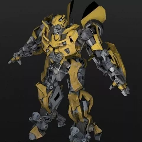 Bumble Bee Robot Free 3d Model - .lwo, .obj - Open3dmodel 6954