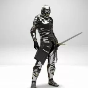Knight Character 3d model