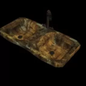 Rusty Sink 3d model