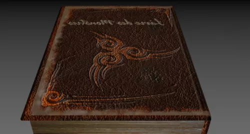 Book Of Monsters 3d model Book Of Monsters 3d model