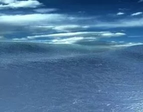 Ocean Scene 3d model