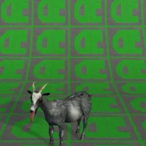 Goat Animal 3d model