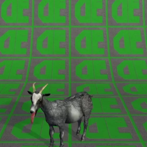 Realistic Horn Male Goat Animal 3d model