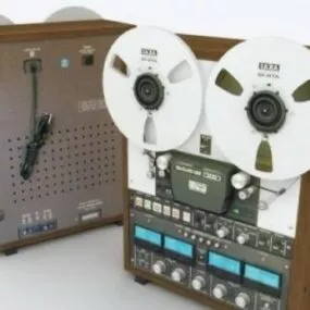 Analog Audio Recorder 3d model