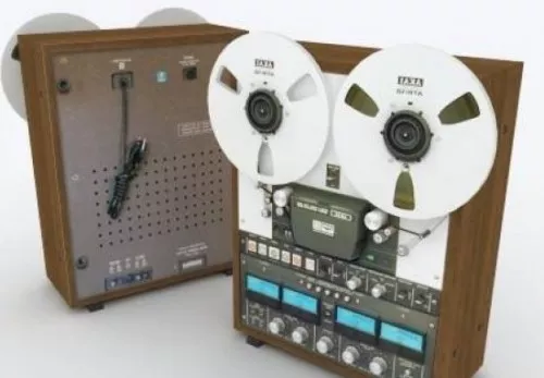 Analog Audio Recorder 3d model Analog Audio Recorder 3d model