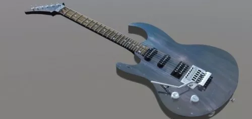 Common Acoustic Guitar 3d model