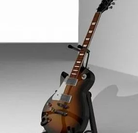 Gibson Guitar Lespaul 3d model