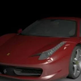 Ferrari 458 Sport Car 3d model
