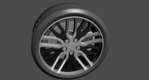 Off Road Tire 3d model