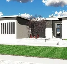 Modern House Design 3d model