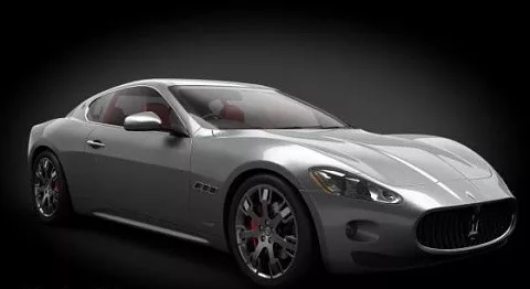 Maserati Alfieri White 3d model
