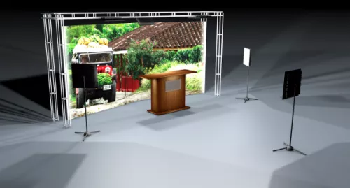 Relax Set Scene Television 3d model Relax Set Scene Television 3d model