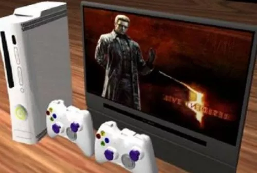 Microsoft Xbox 360 System 3d model Microsoft Xbox 360 System 3d model