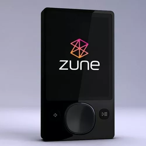 Zune Mp4 Player 3d model Zune Mp4 Player 3d model