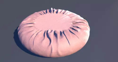 Pillow Modern Pattern 3d model