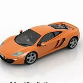 Mclaren Mp4 Car 3d model