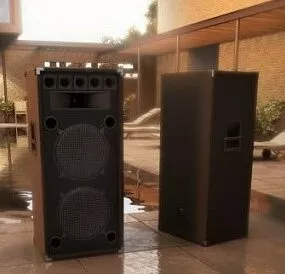 Big Subwoofer Speaker 3d model