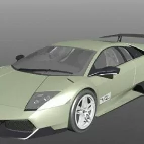 Car Lamborghini Lp670 3d model