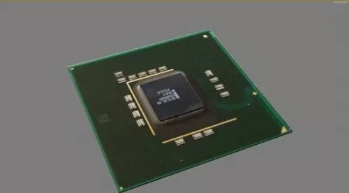 Cpu P45 Intel Chipset 3d model Cpu P45 Intel Chipset 3d model