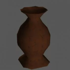 Terracotta Vase 3d model