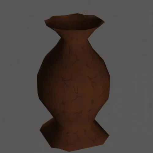 Terracotta Vase 3d model Terracotta Vase 3d model