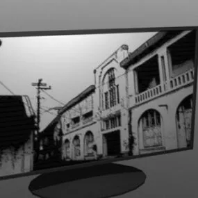 Lcd Tv 3d model