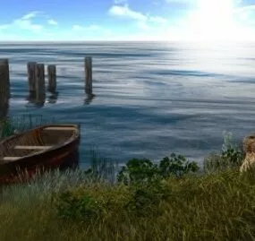 The Boat 3d model