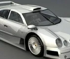 Mercedes Clk Car 3d model