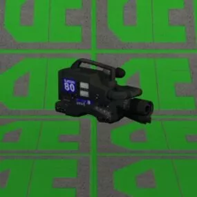 Tv Camera Recorder 3d model