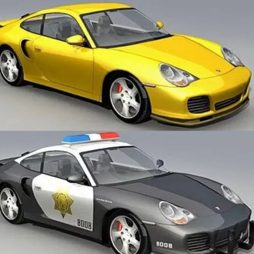 Porsche 911 Carrera Car 3d model
