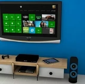 Home Entertainment Center 3d model