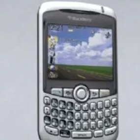Blackberry Phone 3d model