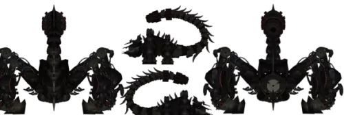 Robot Mech With Machine Gun 3d model