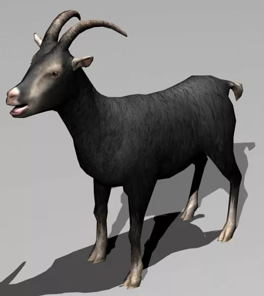 Goat Monster 3d model