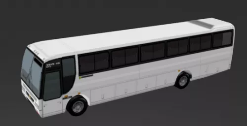 Peanut Bus 3d model