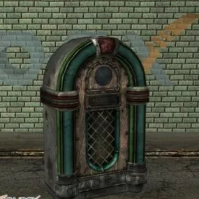 Jukebox Gamming 3d model
