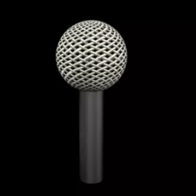 Microphone 3d model