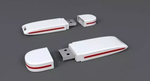 Usb Flash Drive Set 3d model