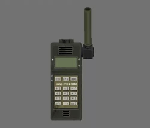 Modern Radio Receiver 3d model