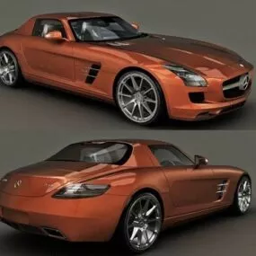 Mercedes Benz Sls Car 3d model