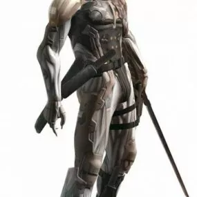 Raiden Game Character 3d model